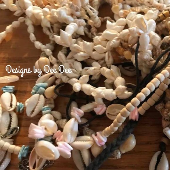 Mother Nature Jewelry - Lot of 20 Strung Seashells